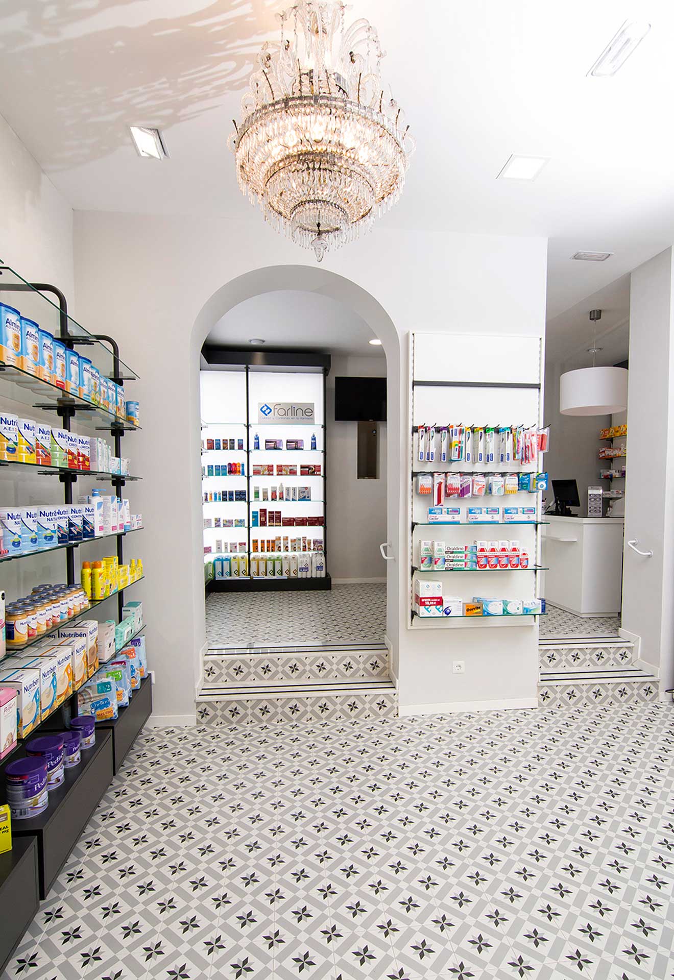 Diseño de farmacia Ríos Rosas | VIFARMA