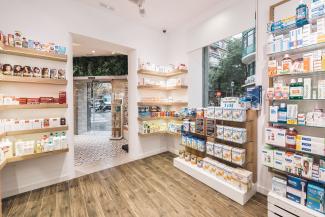 Diseño farmacia Hours