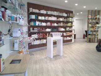 Diseño de Farmacia Perez i Martra interior