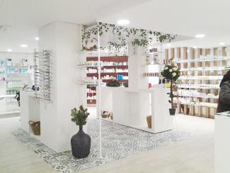 Diseño de Farmacia Perez i Martra interior