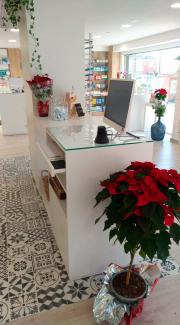 Diseño de Farmacia Perez i Martra interior