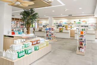 Diseño de interior Farmacia Miralles