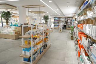 Diseño de interior Farmacia Miralles
