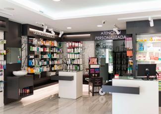 Diseño de farmacia Antonio Sánchez Merino