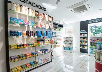 Diseño de farmacia Antonio Sánchez Merino