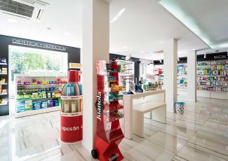 Diseño de farmacia Antonio Sánchez Merino