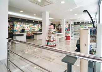 Diseño de farmacia Antonio Sánchez Merino