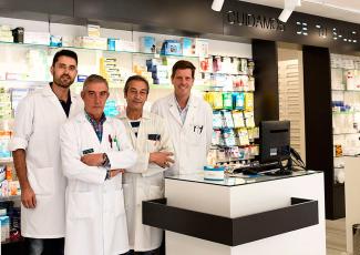 Diseño de farmacia Antonio Sánchez Merino