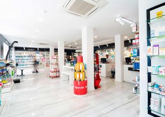 Diseño de farmacia Antonio Sánchez Merino
