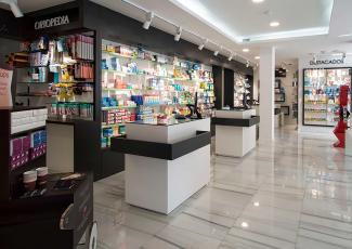 Diseño de farmacia Antonio Sánchez Merino