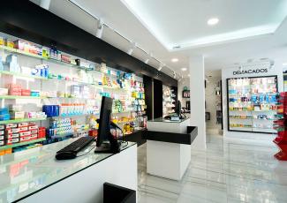 Diseño de farmacia Antonio Sánchez Merino