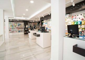 Diseño de farmacia Antonio Sánchez Merino