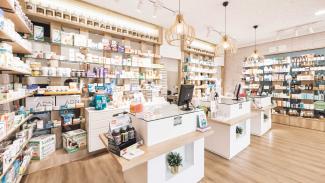 Mobiliario Farmacia Paloma Pérez