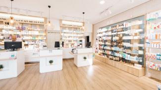 Mobiliario Farmacia Paloma Pérez