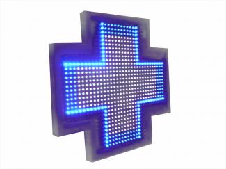 Cruz personalizada para farmacia