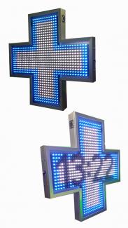 Cruz personalizada para farmacia