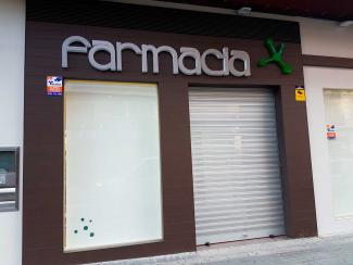 Fachada de farmacia