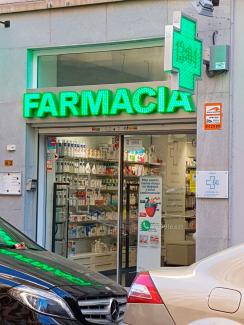 Fachada de farmacia