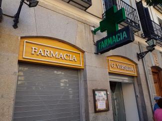 Fachada de farmacia