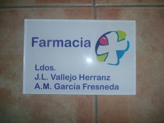 Placa de licenciado de metacrilato